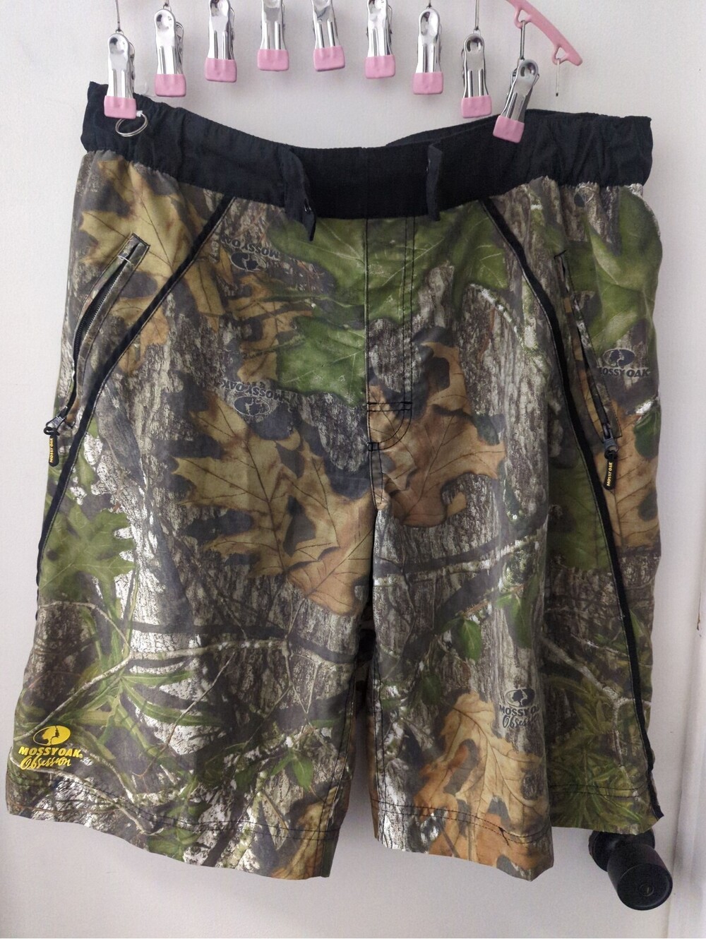 Mossy Oak Obsession Camouflage Outdoor Swimming Trunks Size 36